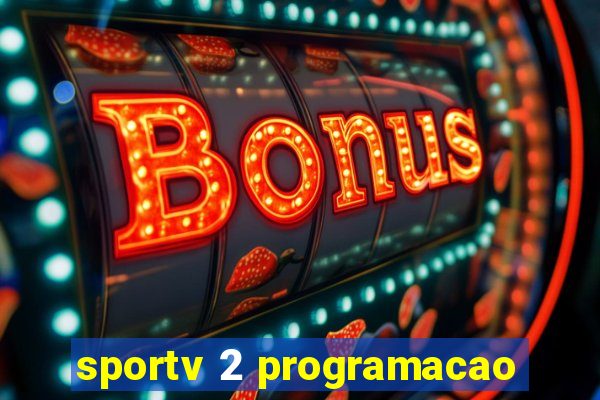 sportv 2 programacao